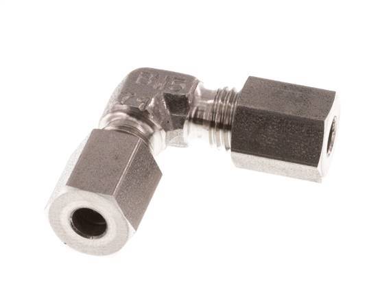 4LL Edelstahl 90 Grad Ellenbogen Schneidring 100 Bar DIN 2353