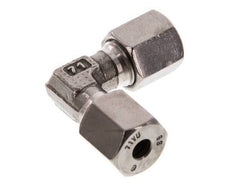 6S Edelstahl 90-Grad-Bogen Schneidring 630 Bar DIN 2353