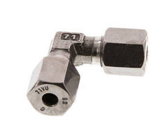 6S Edelstahl 90-Grad-Bogen Schneidring 630 Bar DIN 2353