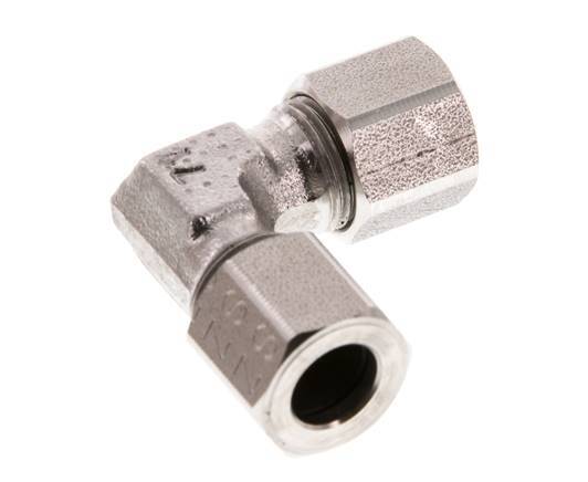 8LL Edelstahl 90 Grad Ellenbogen Schneidring 100 Bar DIN 2353