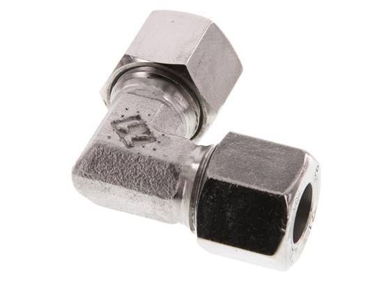 10L Edelstahl 90 Grad Ellenbogen Schneidring 315 Bar DIN 2353