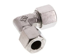 10L Edelstahl 90 Grad Ellenbogen Schneidring 315 Bar DIN 2353