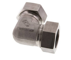 35L Edelstahl 90 Grad Ellenbogen Schneidring 160 Bar DIN 2353