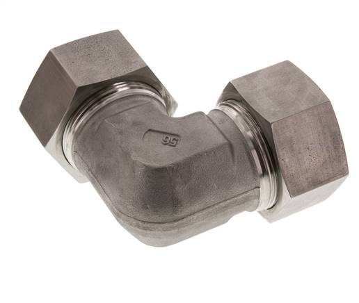 38S Edelstahl 90 Grad Ellenbogen Schneidring 315 Bar DIN 2353