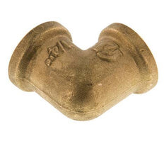 G 1/4'' Brass 90 deg Elbow Fitting 16 Bar [2 Pieces]