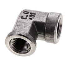 3/8'' NPT Stainless steel 90 deg Elbow Fitting 210 Bar - Hydraulic