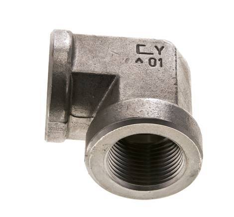 1'' NPT Stainless steel 90 deg Elbow Fitting 140 Bar - Hydraulic