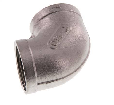 Rp 1'' Edelstahl 90 Grad Ellenbogen Fitting 10 Bar