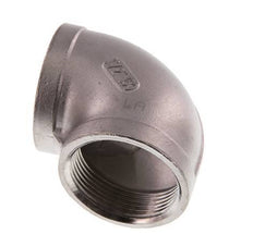 Rp 1 1/2'' Stainless steel 90 deg Elbow Fitting 16 Bar
