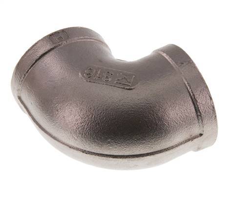 Rp 1 1/4'' Stainless steel 90 deg Elbow Fitting 10 Bar