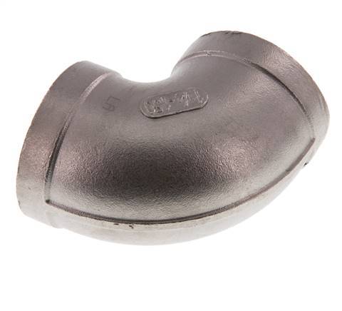 Rp 1 1/4'' Stainless steel 90 deg Elbow Fitting 16 Bar