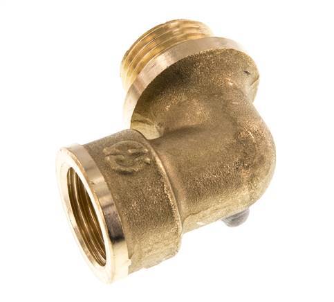 G 1/2'' F/M Brass 90 deg Elbow Fitting 16 Bar