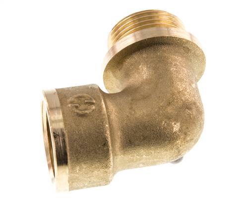 G 3/4'' F/M Brass 90 deg Elbow Fitting 16 Bar