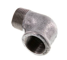 Rp 3/4'' x R 3/4'' F/M Zinc plated Cast iron 90 deg Elbow Fitting 25 Bar [5 Pieces]
