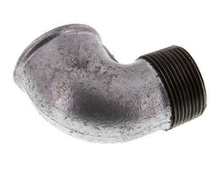 Rp 1 1/4'' x R 1 1/4'' F/M Zinc plated Cast iron 90 deg Elbow Fitting 25 Bar