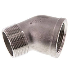 Rp 1 1/2'' x R 1 1/2'' F/M Stainless steel 45 deg Elbow Fitting 16 Bar