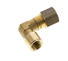 G 1/8'' x 8mm Messing 90 Grad Winkelverschraubung 135 Bar DIN EN 1254-2