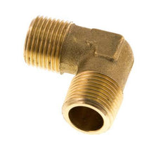 R 3/8'' Male Brass 90 deg Elbow Fitting 16 Bar [2 Pieces]