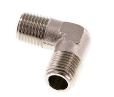 R 1/4'' Male Nickel plated Brass 90 deg Elbow Fitting 16 Bar [2 Pieces]