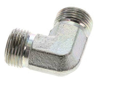 UN 13/16''-16 männlich Verzinkter Stahl 90 Grad Winkelverschraubung ORFS 630 Bar - Hydraulisch