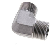 UN 1-3/16''-12 männlich Verzinkter Stahl 90 Grad Winkelverschraubung ORFS 400 Bar - Hydraulisch