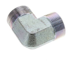 UN 1-11/16''-12 männlich Verzinkter Stahl 90 Grad Winkelverschraubung ORFS 250 Bar - Hydraulisch