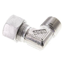 1/2'' NPT Male x 15L Stainless steel 90 deg Elbow Cutting ring 315 Bar DIN 2353