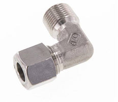R 3/8'' Male x 10L Stainless steel 90 deg Elbow Fitting 315 Bar DIN 2353