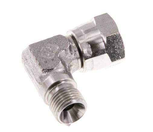 G 1/8'' M/F Stainless steel 90 deg Elbow Fitting 475 Bar - Hydraulic