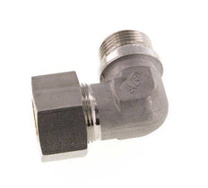 G 1'' Male x 25S Stainless steel 90 deg Elbow Compression Fitting 400 Bar DIN 2353