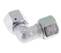 M18x1,5 x 10S Verzinkter Stahl Verstellbarer 90°-Winkel mit Dichtungskonus und O-Ring 630 bar DIN 2353