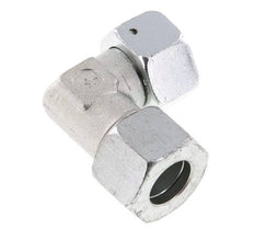 M30x2 x 20S Verzinkter Stahl Verstellbarer 90°-Winkel mit Dichtungskonus und O-Ring 400 Bar DIN 2353