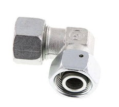 M30x2 x 20S Verzinkter Stahl Verstellbarer 90°-Winkel mit Dichtungskonus und O-Ring 400 Bar DIN 2353