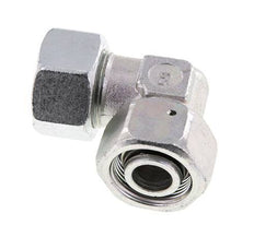 M36x2 x 25S Verzinkter Stahl Verstellbarer 90°-Winkel mit Dichtungskonus und O-Ring 400 Bar DIN 2353