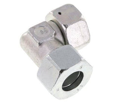 M36x2 x 25S Verzinkter Stahl Verstellbarer 90°-Winkel mit Dichtungskonus und O-Ring 400 Bar DIN 2353