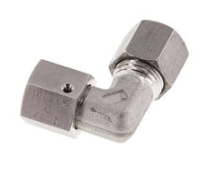 M16x1,5 x 8S Edelstahl Verstellbarer 90°-Winkel mit Dichtkonus und O-Ring 630 bar DIN 2353