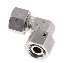 M18x1.5 x 12L Edelstahl Verstellbarer 90 Grad Winkel mit Dichtkonus und O-Ring 315 Bar DIN 2353