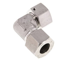 M24x1,5 x 16S Edelstahl Verstellbarer 90 Grad Winkel mit Dichtkonus und O-Ring 400 Bar DIN 2353