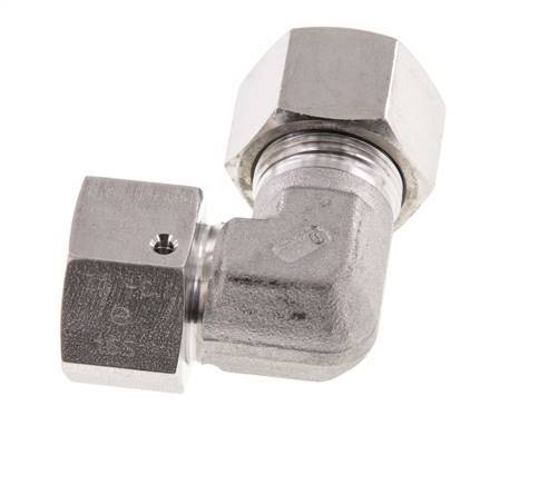 M24x1,5 x 16S Edelstahl Verstellbarer 90 Grad Winkel mit Dichtkonus und O-Ring 400 Bar DIN 2353