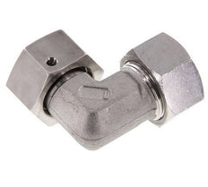 M26x1,5 x 18L Edelstahl Verstellbarer 90 Grad Winkel mit Dichtkonus und O-Ring 315 Bar DIN 2353