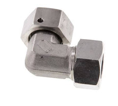 M26x1,5 x 18L Edelstahl Verstellbarer 90 Grad Winkel mit Dichtkonus und O-Ring 315 Bar DIN 2353