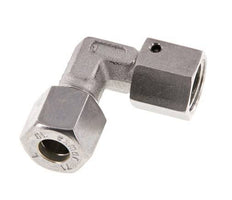 M14x1,5 x 8L Edelstahl Verstellbarer 90 Grad Winkel Verschraubung mit Dichtkonus und O-Ring 315 Bar DIN 2353