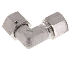 M20x1,5 x 12S Edelstahl Verstellbarer 90 Grad Winkel Verschraubung mit Dichtkonus und O-Ring 630 Bar DIN 2353