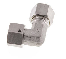 M20x1,5 x 12S Edelstahl Verstellbarer 90 Grad Winkel Verschraubung mit Dichtkonus und O-Ring 630 Bar DIN 2353