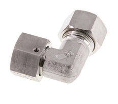 M22x1,5 x 15L Edelstahl Verstellbarer 90 Grad Winkel Verschraubung mit Dichtkonus und O-Ring 315 Bar DIN 2353