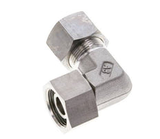 M24x1.5 x 16S Stainless steel Adjustable 90 deg Elbow Compression Fitting with Sealing cone and O-ring 400 Bar DIN 2353