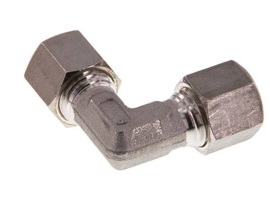 8L Edelstahl 90 Grad Winkelverschraubung 315 Bar DIN 2353