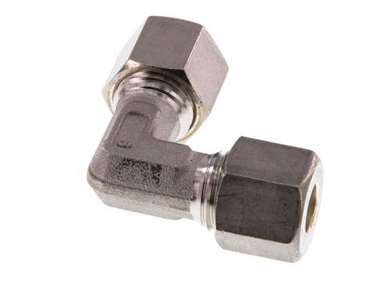 8L Edelstahl 90 Grad Winkelverschraubung 315 Bar DIN 2353