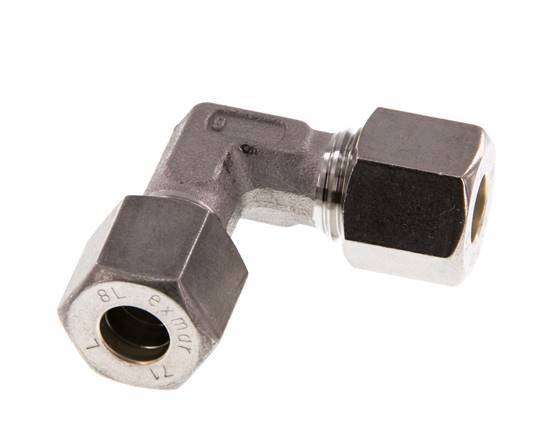 8L Edelstahl 90 Grad Winkelverschraubung 315 Bar DIN 2353