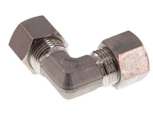 12L Edelstahl 90 Grad Winkelverschraubung 315 Bar DIN 2353